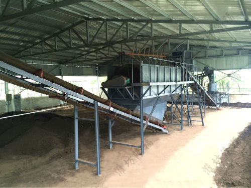 3萬噸秸稈+菇渣粉狀有機(jī)肥